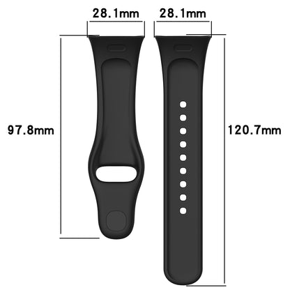 For Xiaomi Redmi Watch 3 / Mi Watch Lite 3 Silicone Watch Strap Replacement Watch Band