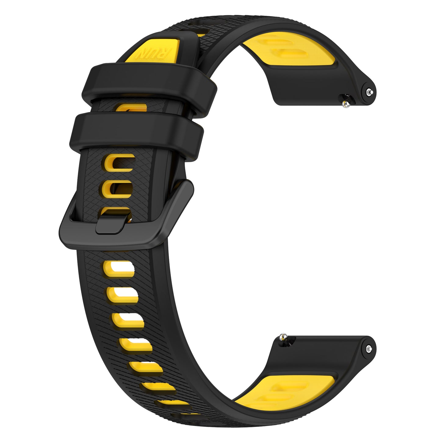 For Garmin Forerunner 265S Silicone Watch Bands 18mm Dual Color Replacement Strap