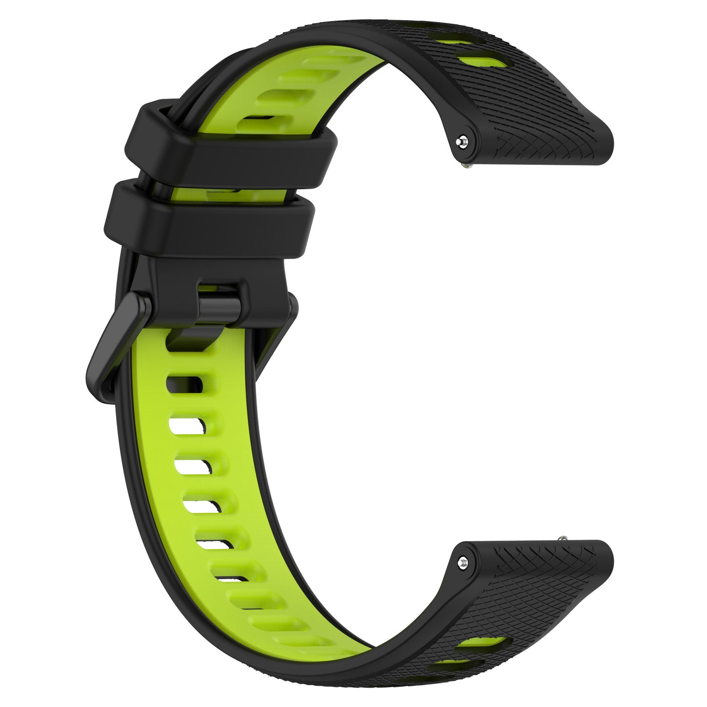 For Garmin Forerunner 265S Silicone Watch Bands 18mm Dual Color Replacement Strap