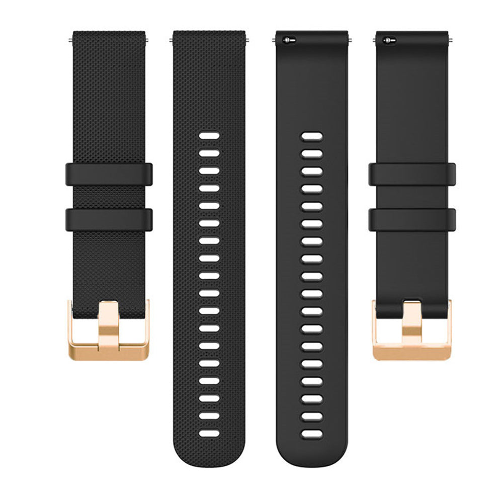 For Huami Amazfit GTR Mini / Bip 3 / Bip 3 Pro Texture Watch Strap 20mm Replacement Silicone Watch Band