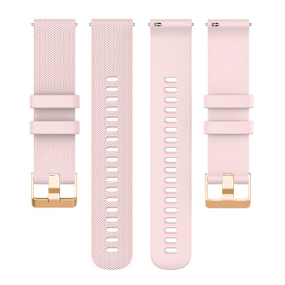 For Huami Amazfit GTR Mini / Bip 3 / Bip 3 Pro Texture Watch Strap 20mm Replacement Silicone Watch Band