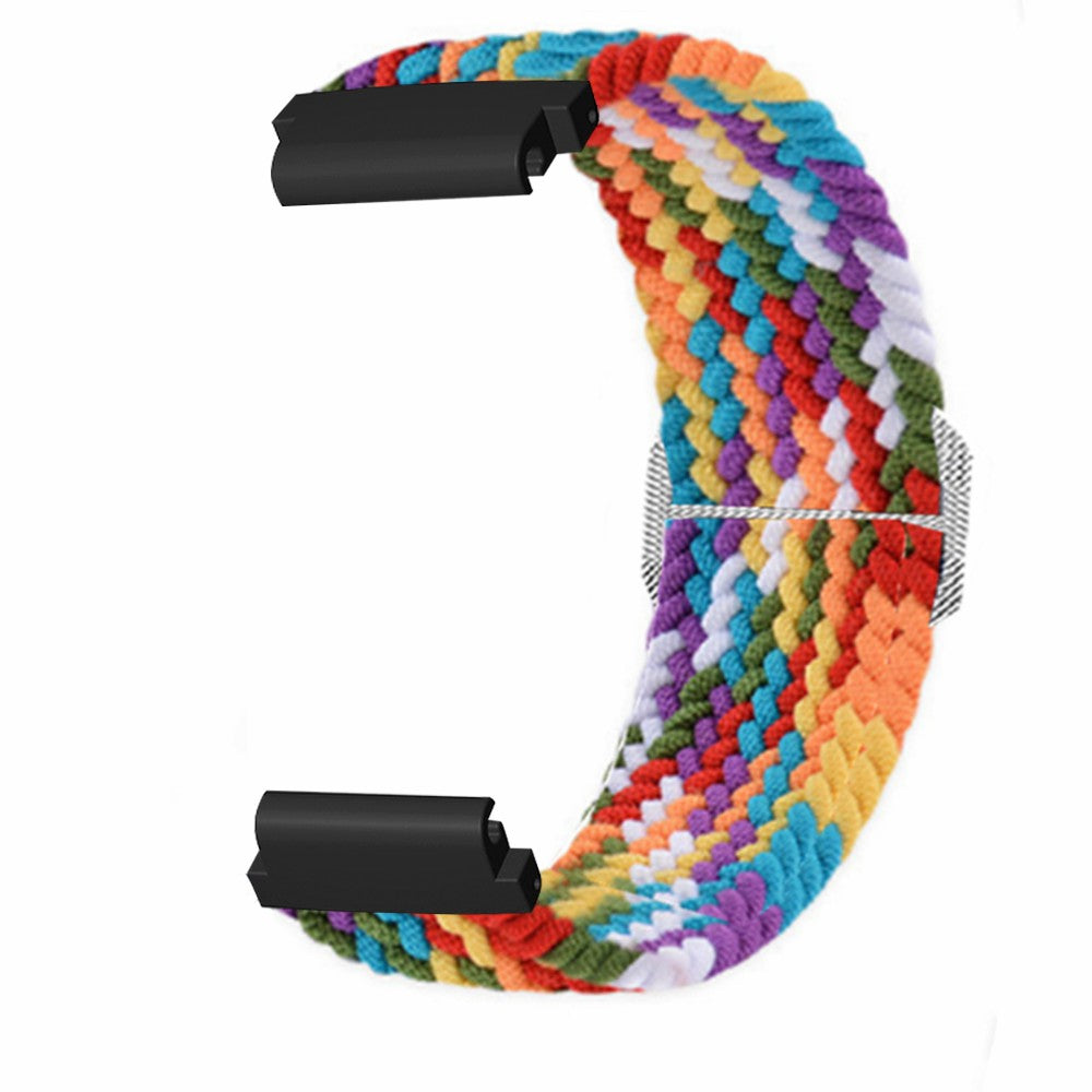 For Huami Amazfit T-Rex 2 Ultra Stretchy Watch Band Nylon Adjustable Sport Strap