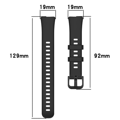 For Huawei Band 8 Silicone Watch Bands Waterproof Sport Watchband Strap