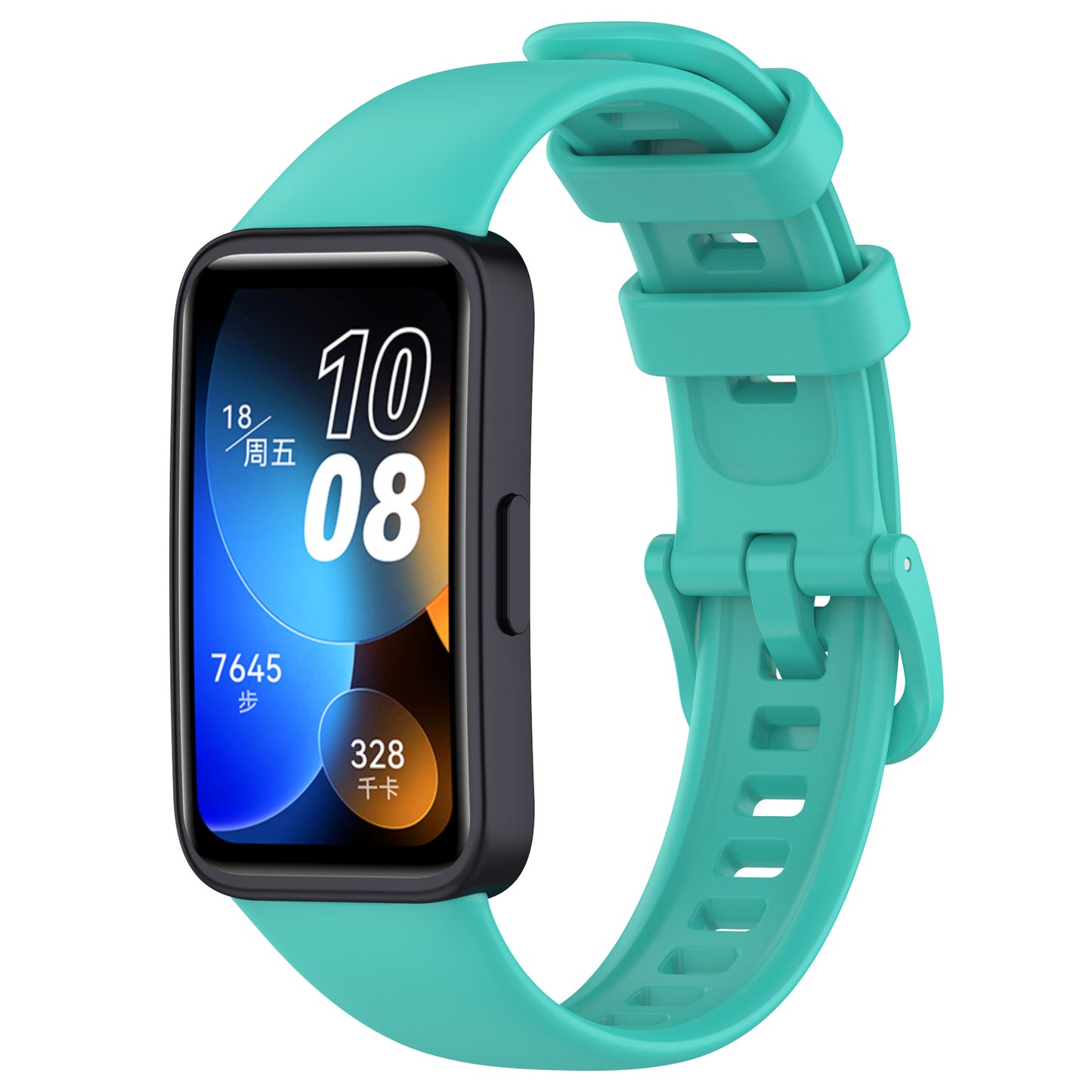 For Huawei Band 8 Silicone Watch Bands Waterproof Sport Watchband Strap