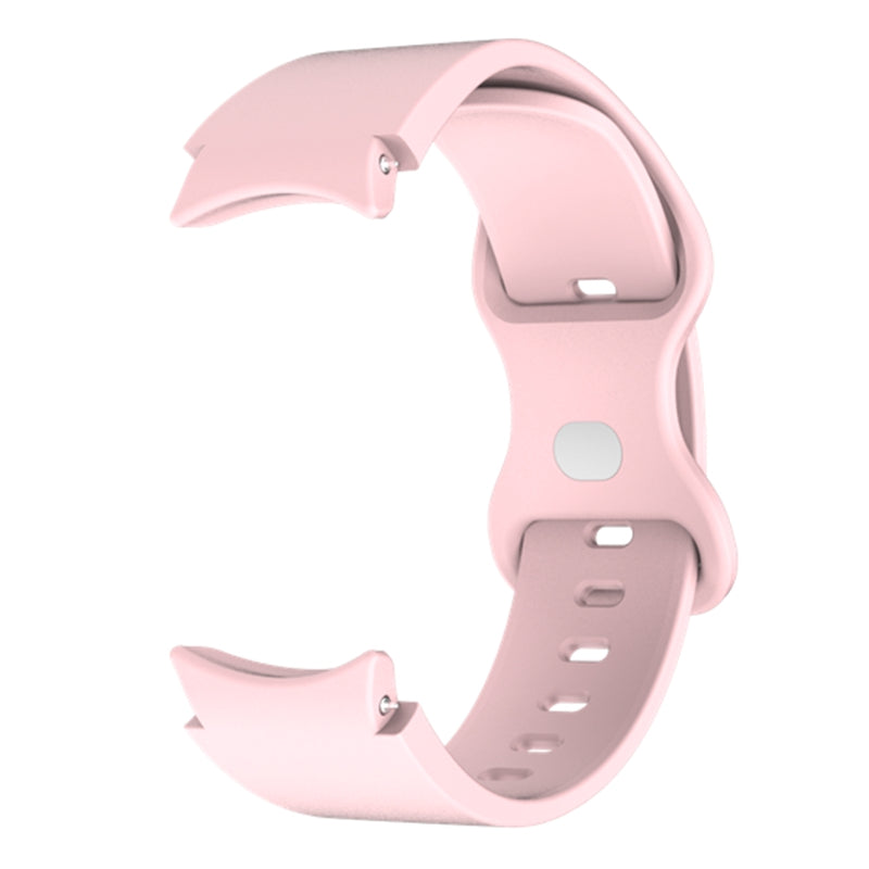 Watch Strap for Samsung Galaxy Watch6 40mm 44mm / Watch6 Classic 43mm 47mm / Watch 5 40mm 44mm / Watch4 40mm 44mm , 20mm Silicone Band with Butterfly Buckle