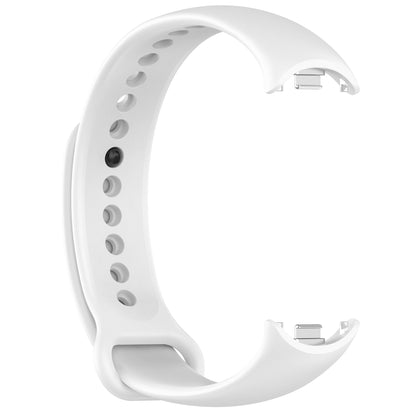 For Xiaomi Smart Band 8 Silicone Watch Bands Strap Replacement with Metal Connector