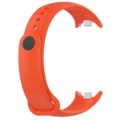 For Xiaomi Smart Band 8 Silicone Watch Bands Strap Replacement with Metal Connector