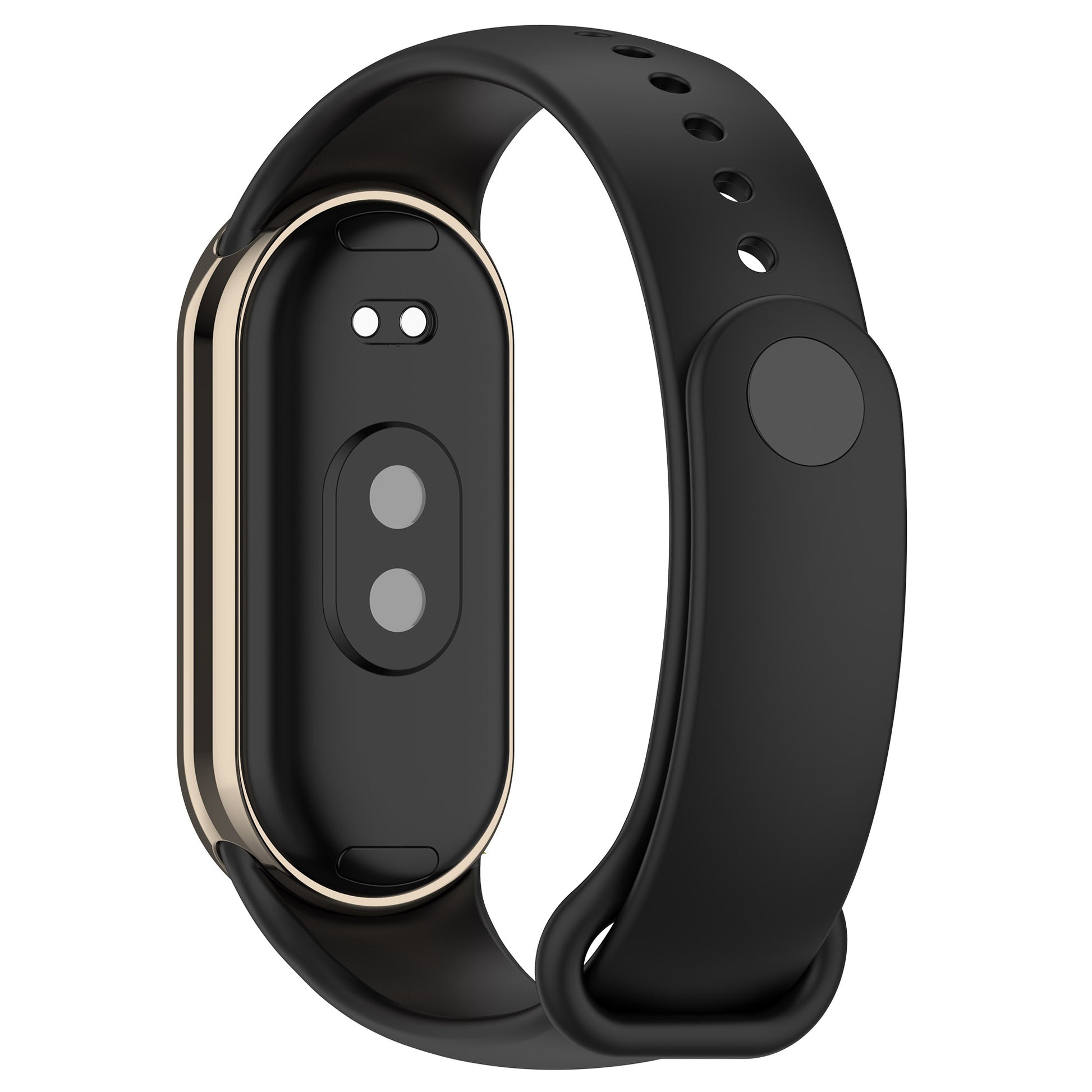 For Xiaomi Smart Band 8 Silicone Watch Bands Strap Replacement with Metal Connector