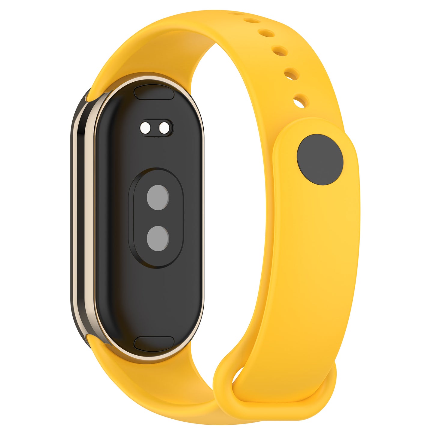 For Xiaomi Smart Band 8 Silicone Watch Bands Strap Replacement with Metal Connector