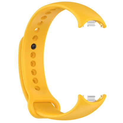 For Xiaomi Smart Band 8 Silicone Watch Bands Strap Replacement with Metal Connector