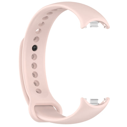 For Xiaomi Smart Band 8 Silicone Watch Bands Strap Replacement with Metal Connector