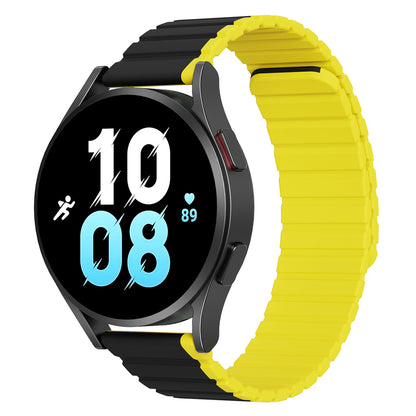 DUX DUCIS LD Series for Samsung Galaxy Watch3 45mm Smartwatch Bands 22mm Dual Color Silicone Watch Strap