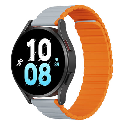 DUX DUCIS LD Series for Samsung Galaxy Watch3 45mm Smartwatch Bands 22mm Dual Color Silicone Watch Strap