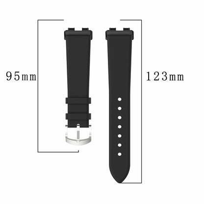 For Huawei Band 8 Watch Band Genuine Cow Leather Replacement Strap