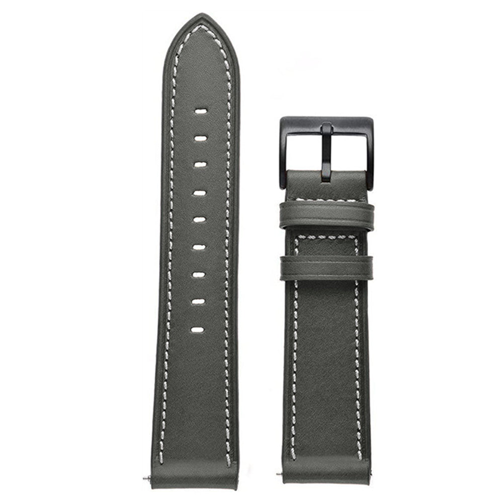 20mm Watch Band for Garmin Venu / Sq / Sq 2 / 2 Plus , Genuine Cow Leather Replacement Straps