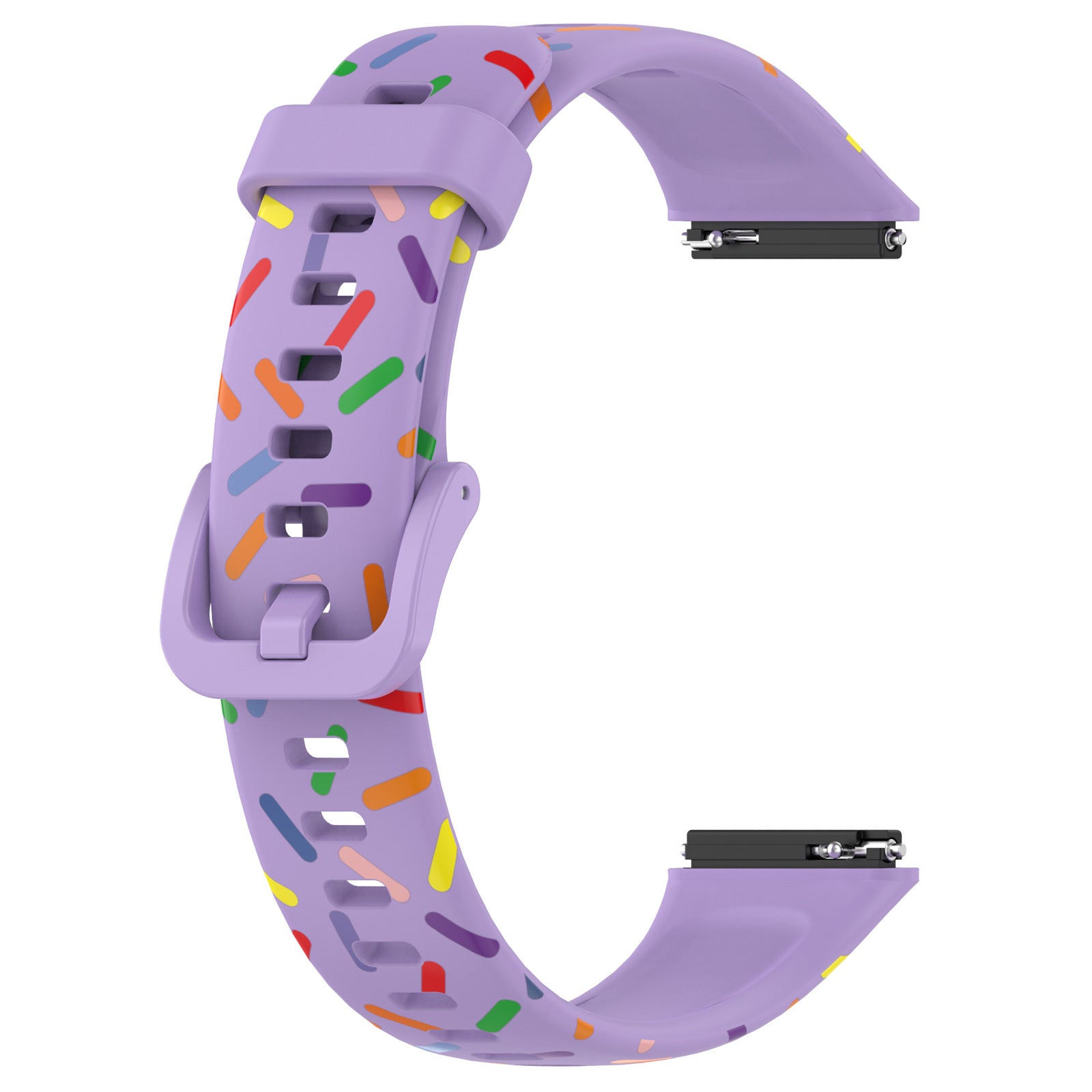 For Huawei Band 7 Colorful Spotted Wrist Band Replacement Silicone Watch Strap