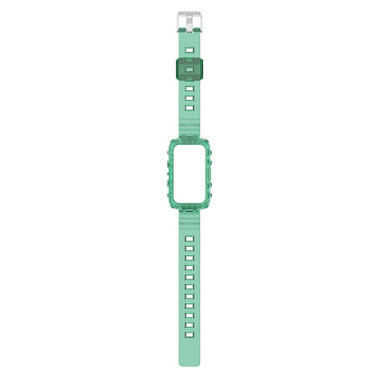 For Huawei Band 8 / Band 6 / Honor Band 7 / Band 6 / Band 6 Pro Clear TPU Wrist Band Integrated Strap with Watch Case