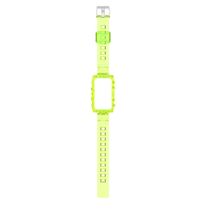 For Huawei Band 8 / Band 6 / Honor Band 7 / Band 6 / Band 6 Pro Clear TPU Wrist Band Integrated Strap with Watch Case