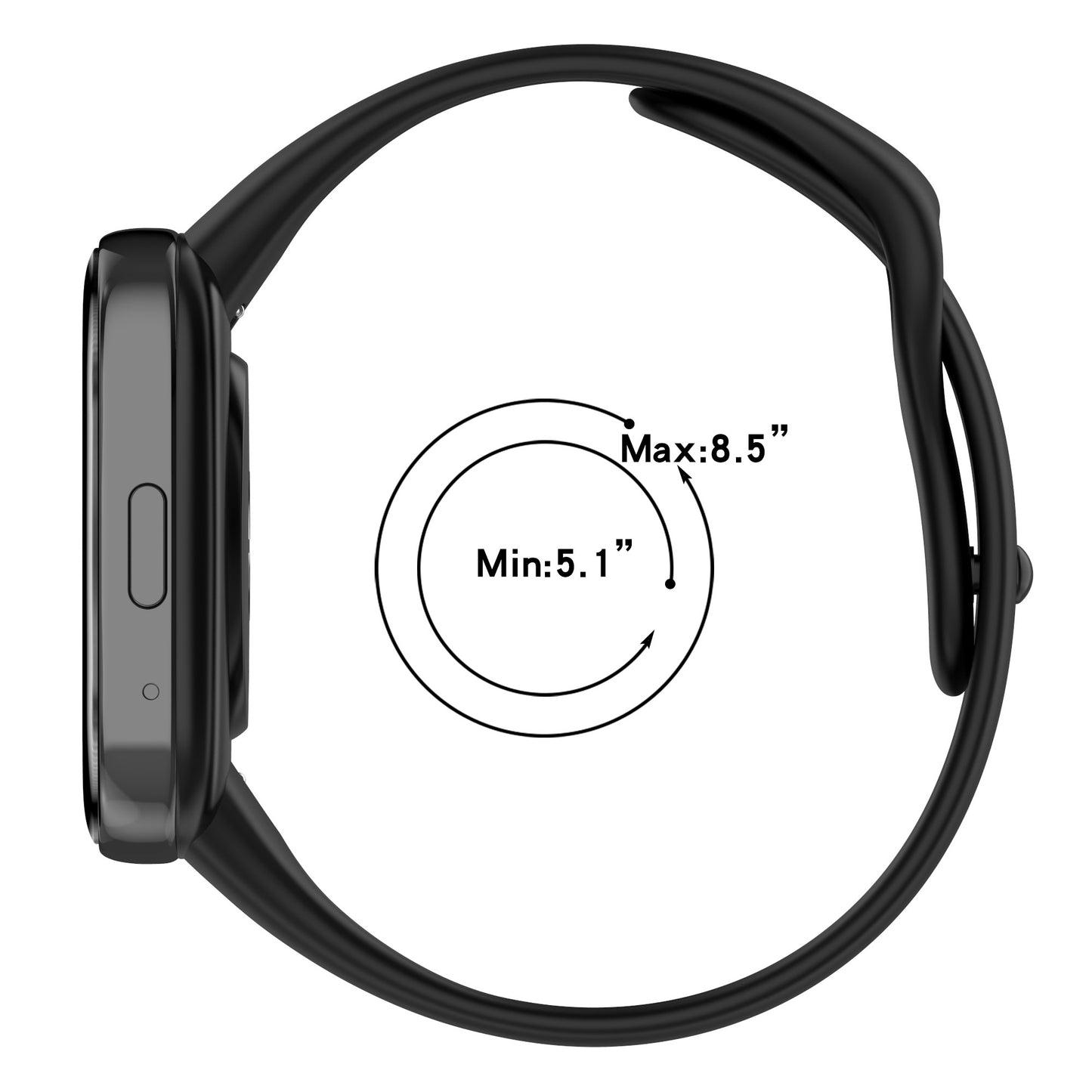 For Xiaomi Redmi Watch 3 Lite / Watch 3 Active Replacement Silicone Watchband Soft Watch Strap