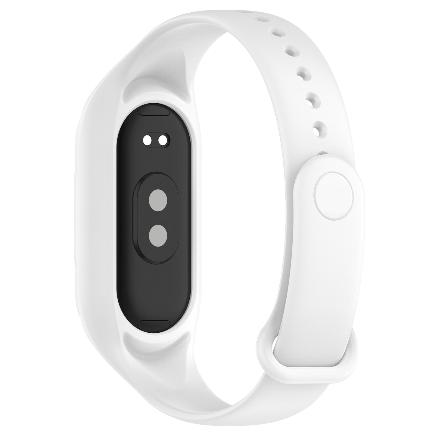 For Xiaomi Smart Band 8 Replacement Silicone Watch Strap Integrate Wrist Band with Case Cover