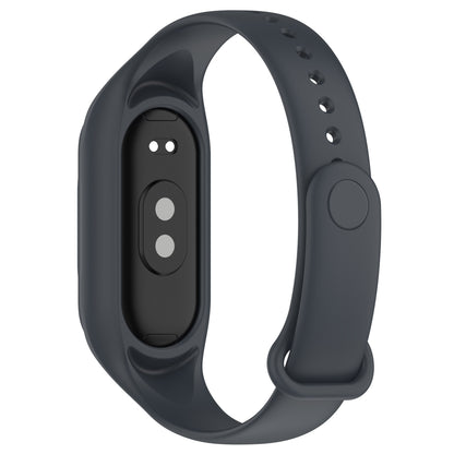 For Xiaomi Smart Band 8 Replacement Silicone Watch Strap Integrate Wrist Band with Case Cover