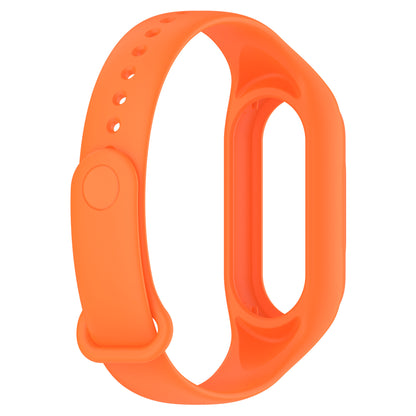 For Xiaomi Smart Band 8 Replacement Silicone Watch Strap Integrate Wrist Band with Case Cover