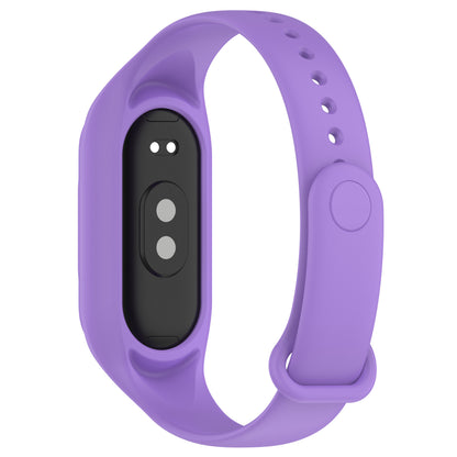 For Xiaomi Smart Band 8 Replacement Silicone Watch Strap Integrate Wrist Band with Case Cover