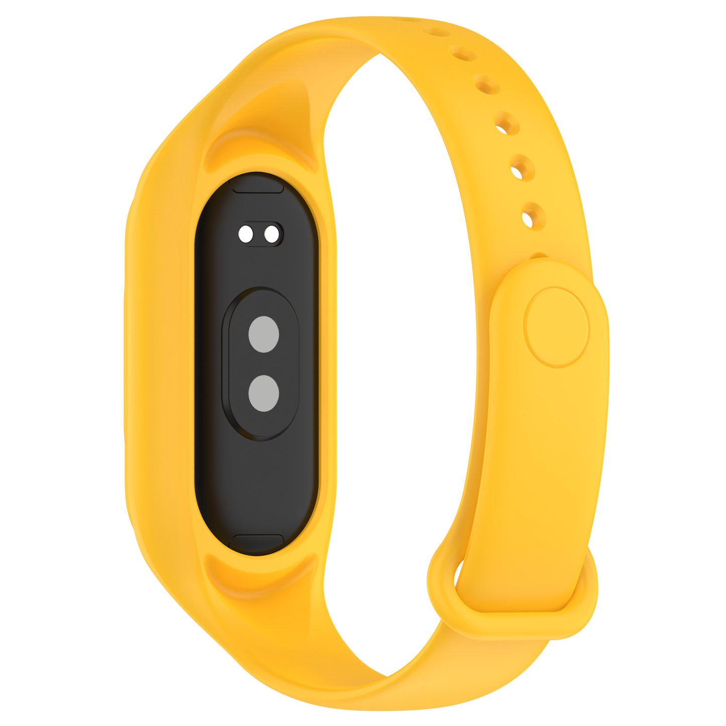 For Xiaomi Smart Band 8 Replacement Silicone Watch Strap Integrate Wrist Band with Case Cover