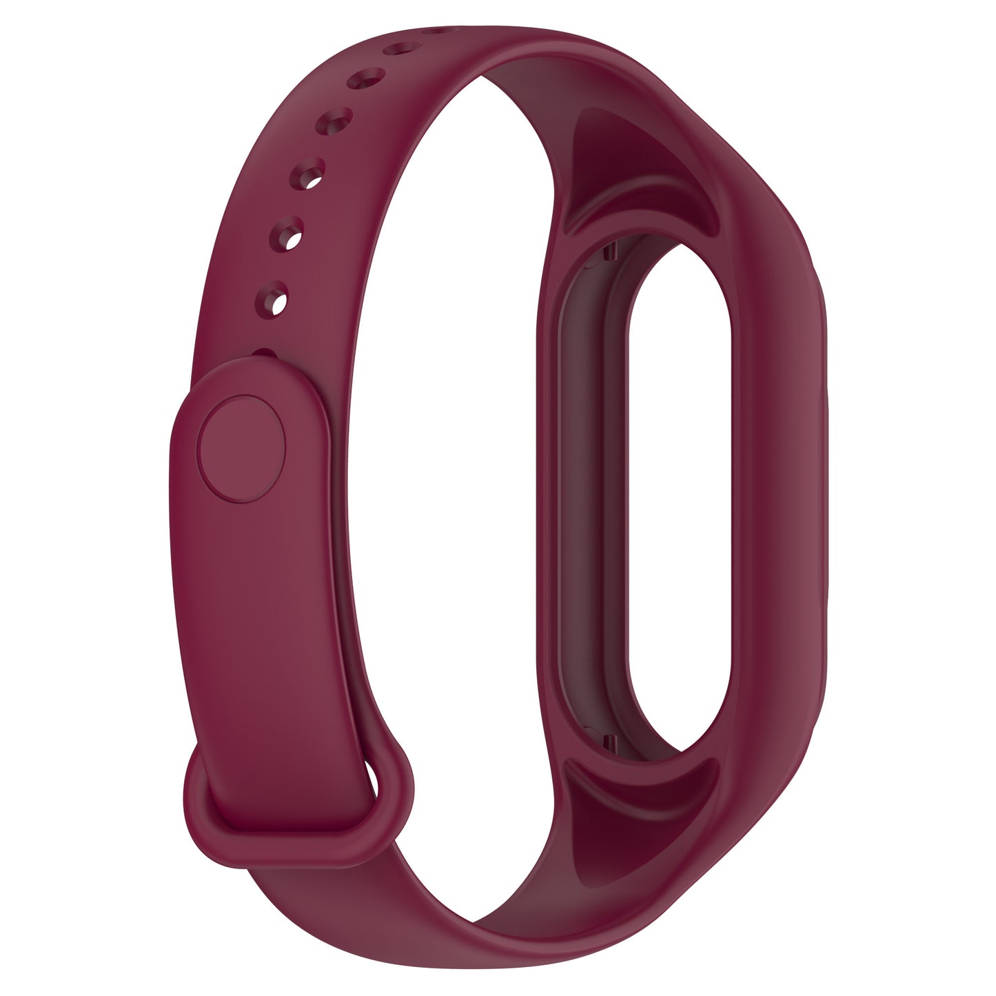 For Xiaomi Smart Band 8 Replacement Silicone Watch Strap Integrate Wrist Band with Case Cover