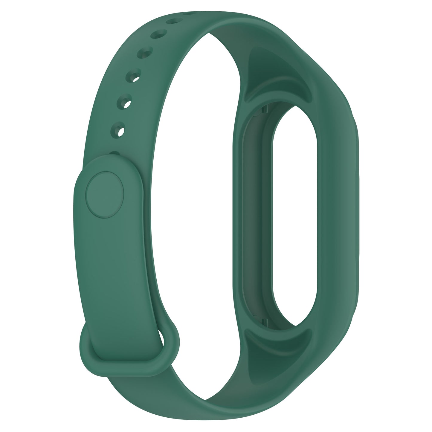 For Xiaomi Smart Band 8 Replacement Silicone Watch Strap Integrate Wrist Band with Case Cover