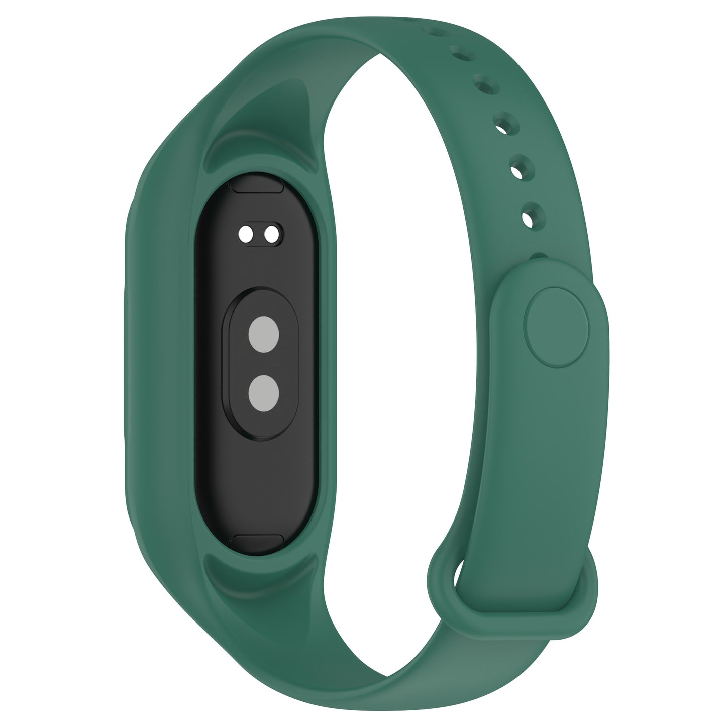 For Xiaomi Smart Band 8 Replacement Silicone Watch Strap Integrate Wrist Band with Case Cover