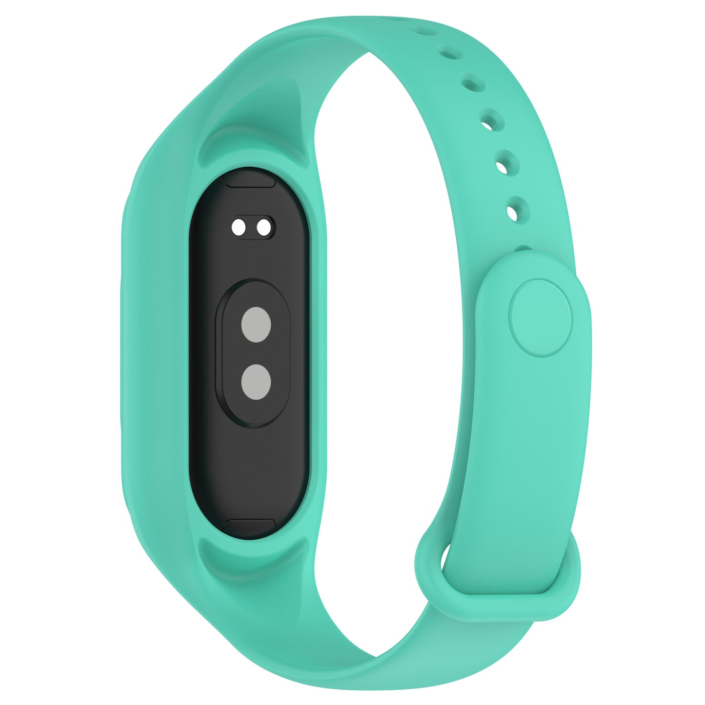 For Xiaomi Smart Band 8 Replacement Silicone Watch Strap Integrate Wrist Band with Case Cover