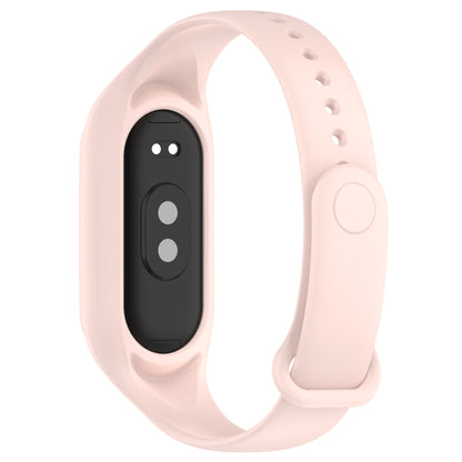 For Xiaomi Smart Band 8 Replacement Silicone Watch Strap Integrate Wrist Band with Case Cover