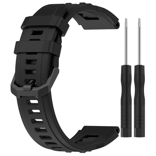 For Huami Amazfit T-rex Ultra A2142 Silicone Watch Strap Adjustable Wrist Band