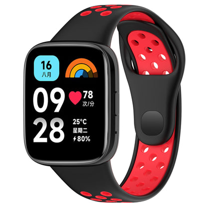 For Xiaomi Redmi Watch 3 Lite / Watch 3 Active Bicolor Watch Bands Silicone Quick Release Replacement Watch Strap