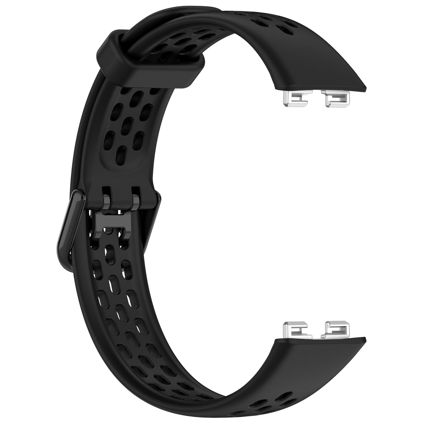 For Huawei Band 8 Breathable Silicone Smart Watch Strap Comfortable Wearing Wrist Band