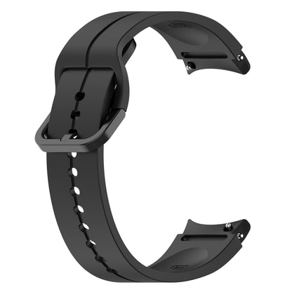 For Samsung Galaxy Watch6 / Watch6 Classic / Watch 5 / 5 Pro / Watch3 41mm Silicone Groove Watchband 20mm Watch Strap