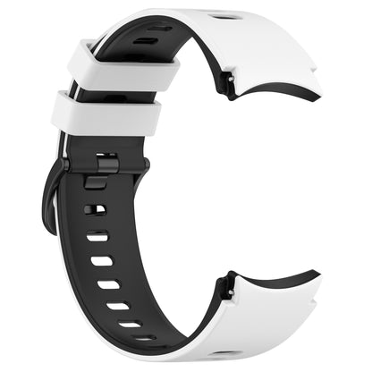 Watch Band for Samsung Galaxy Watch6 40mm 44mm / Watch6 Classic 43mm 47mm , Dual-color Silicone Wrist Strap