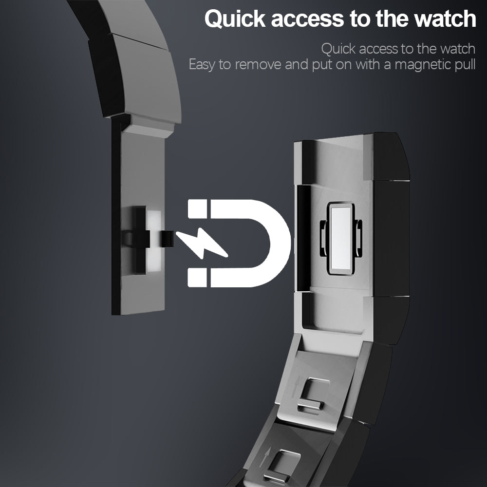 For Samsung Galaxy Watch6 / Watch6 Classic / Watch 5 / Watch 5 Pro Magnetic Buckle Watch Band Stainless Steel Watch Strap