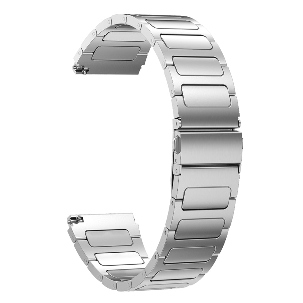 Titanium Alloy Watch Band for Huawei Watch 4 / Watch 4 Pro , Flat Buckle 22mm Width Watch Strap