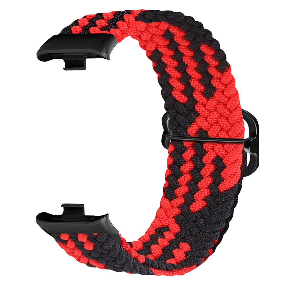 For Xiaomi Smart Band 8 Pro Nylon Watch Band Adjustable Woven Strap