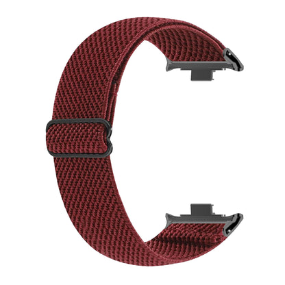 For Xiaomi Smart Band 8 Pro Nylon Braided Watch Strap Quick Release Elastic Watch Band