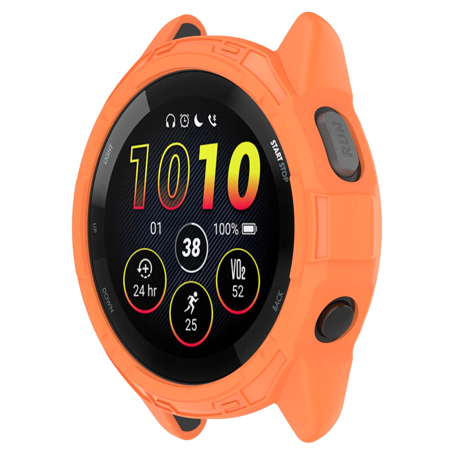 For Garmin Forerunner 265S Anti-collision Soft TPU Watch Case Anti-drop Protective Frame