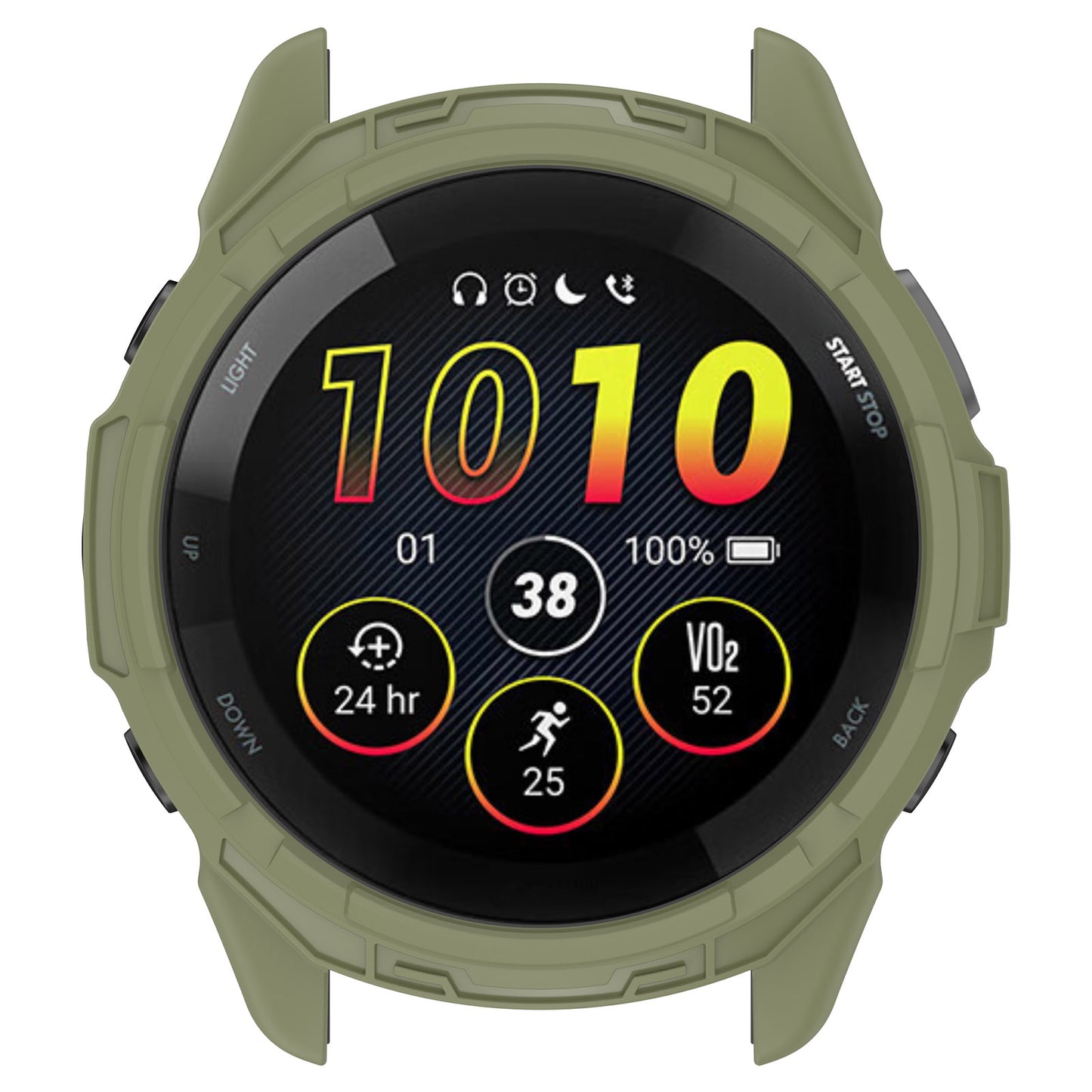 For Garmin Forerunner 265S Anti-collision Soft TPU Watch Case Anti-drop Protective Frame