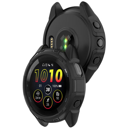 For Garmin Forerunner 265S Anti-collision Soft TPU Watch Case Anti-drop Protective Frame