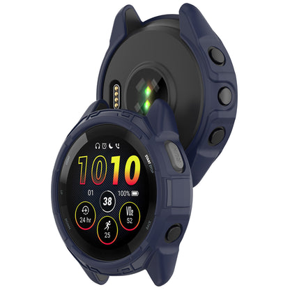 For Garmin Forerunner 265S Anti-collision Soft TPU Watch Case Anti-drop Protective Frame