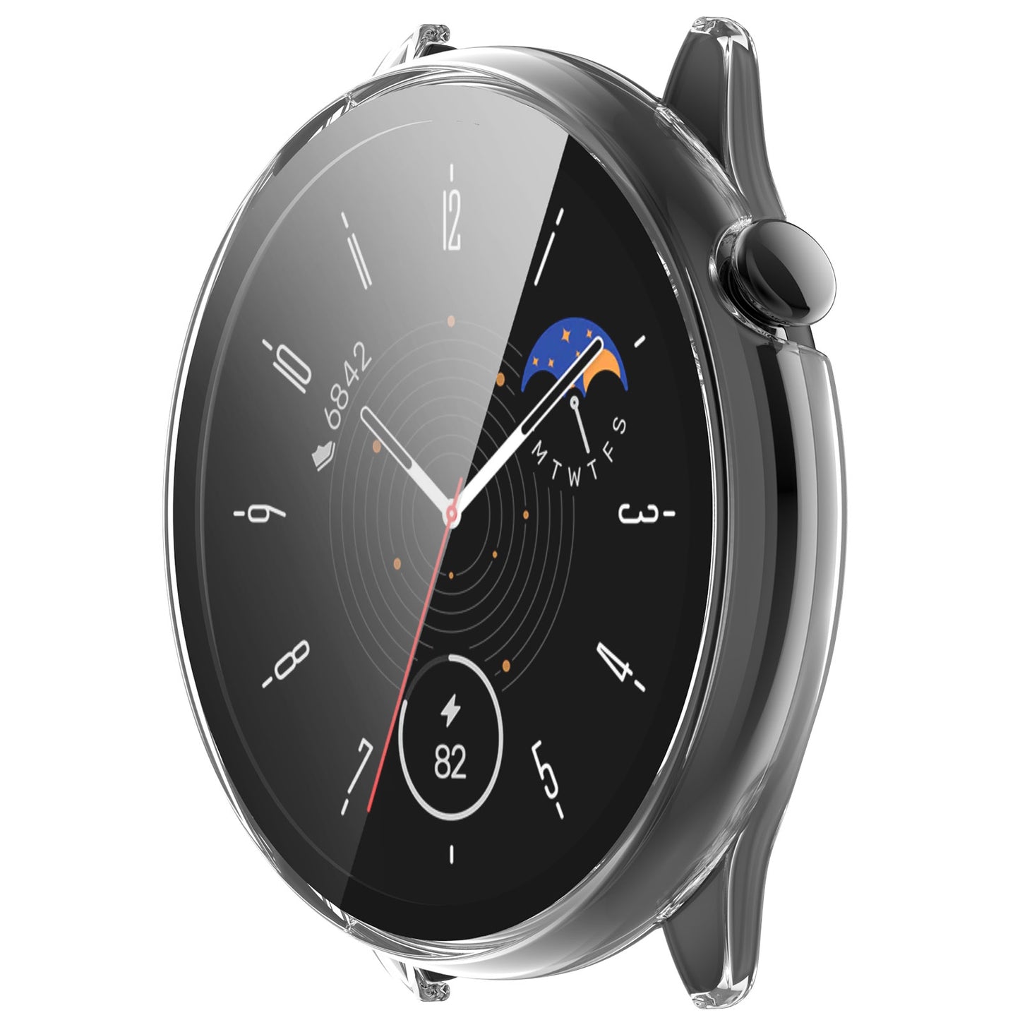 For Huami Amazfit GTR Mini (A2174) PC Watch Case with Integrated Tempered Glass Screen Protector