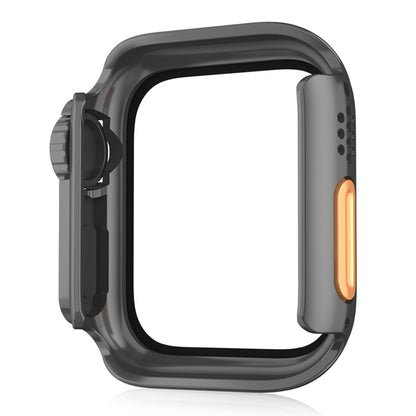 For Apple Watch Series 6  /  5  /  4  /  SE  /  SE (2022) 40mm Waterproof Drop-proof PC Watch Case with Tempered Glass Screen Protector