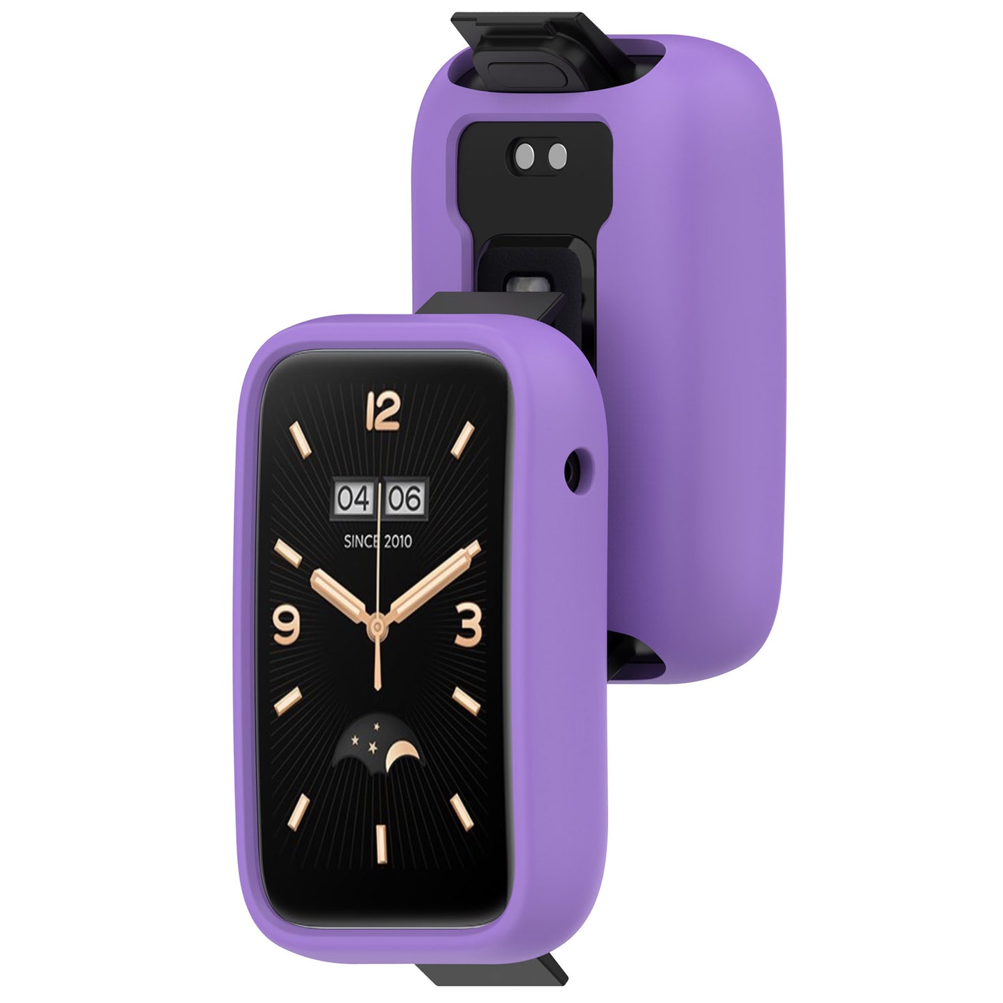 For Xiaomi Mi Band 7 Pro Silicone Case Smart Watch Protective Cover Half Hollow Watch Case