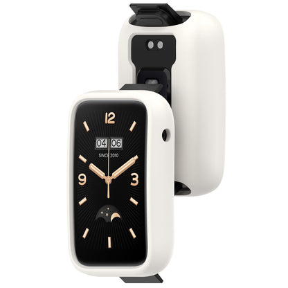 For Xiaomi Mi Band 7 Pro Silicone Case Smart Watch Protective Cover Half Hollow Watch Case